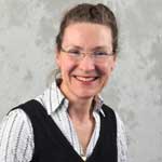 Profile of Dr Helen Beers, smiling
